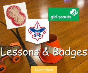Skating Lessons and Merit Badges
